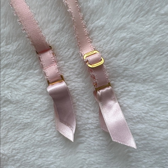 AGENT PROVOCATEUR Zuri Suspender in Light Pink - Picture 7 of 11